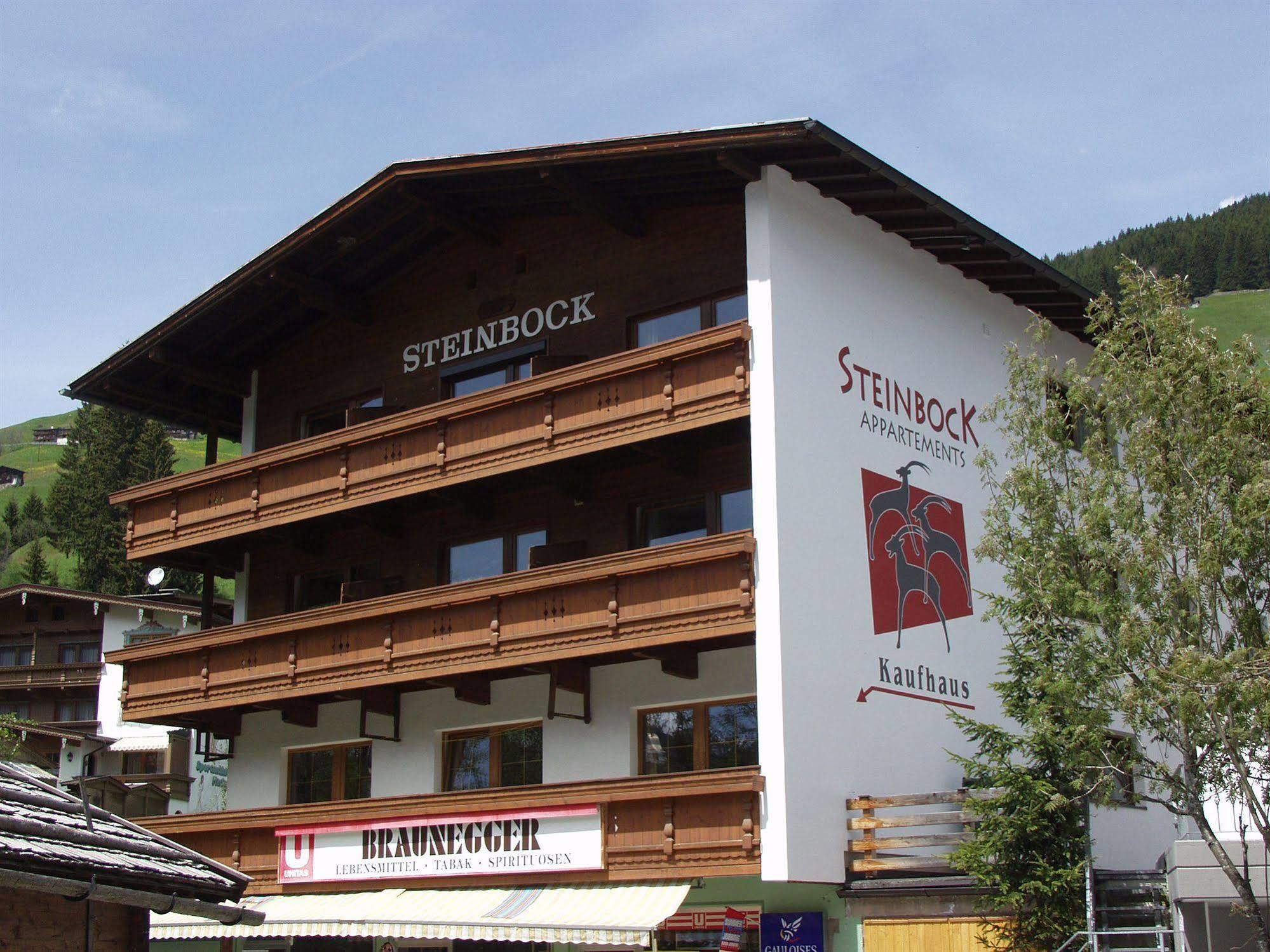טוקס Appartements Steinbock - Ski-In & Ski-Out מראה חיצוני תמונה